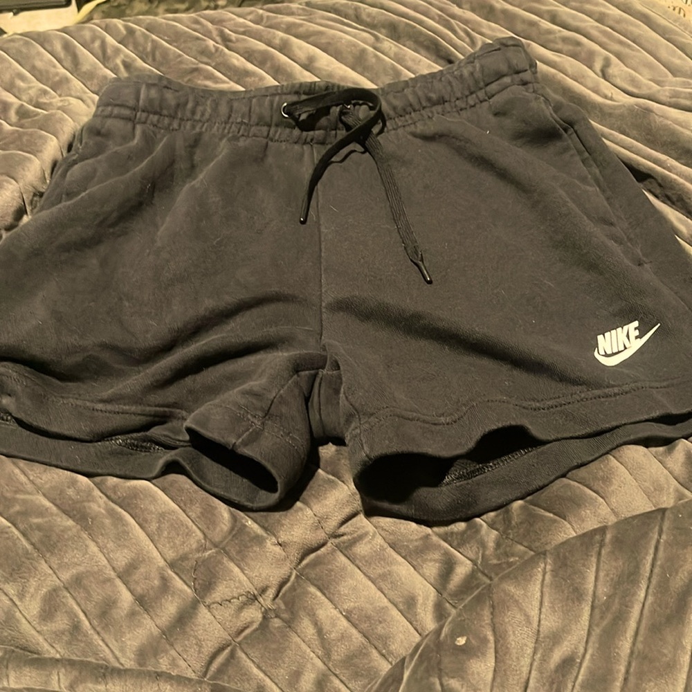 Band made Nike shorts . black medium length